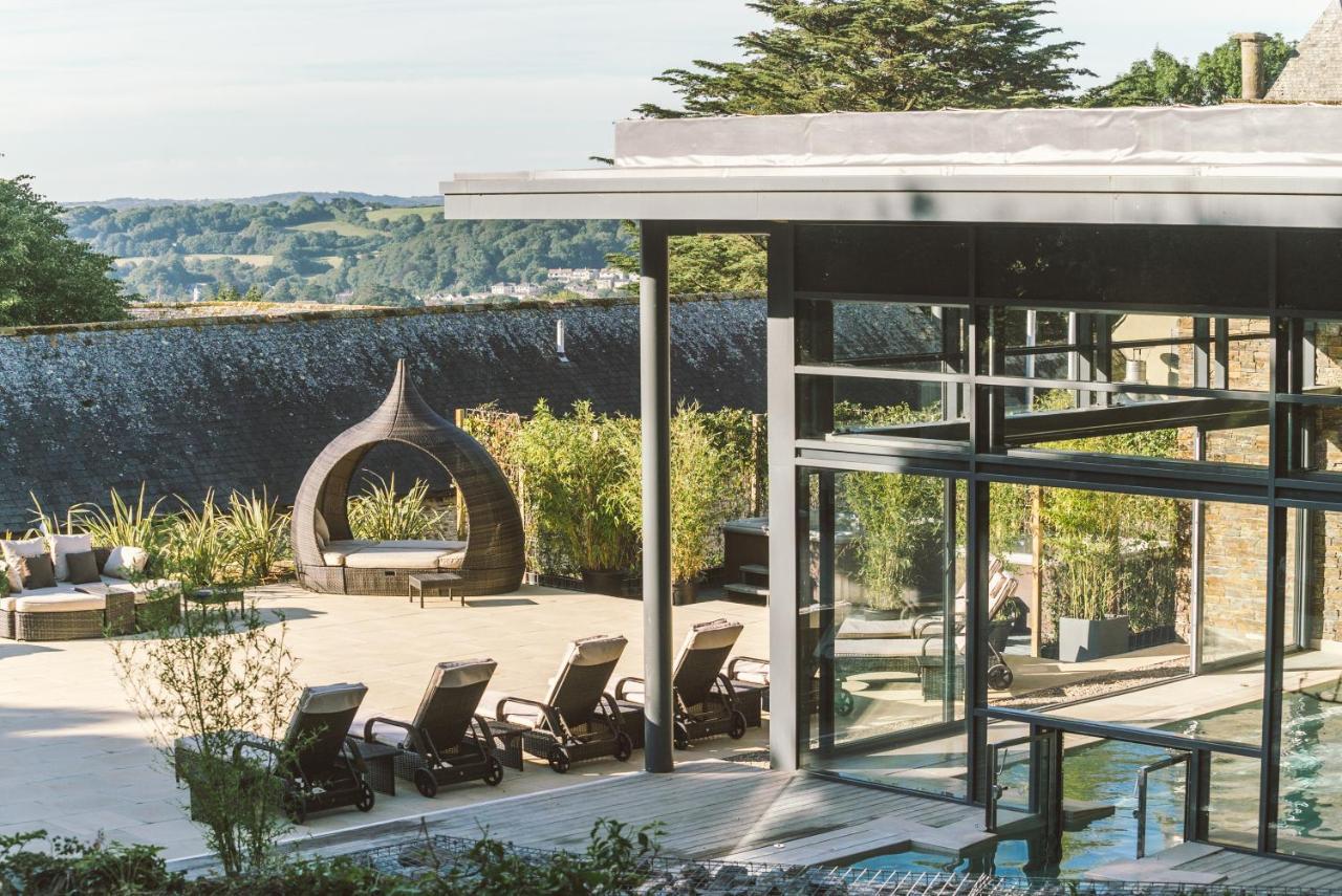 Boringdon Hall Hotel And Spa Plymouth Exterior foto The spa at The Scarlet Hotel